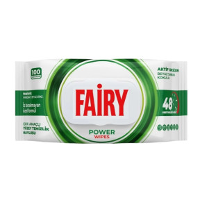 Влажные очищающие салфетки Fairy, аромат белого мыла,100 штук